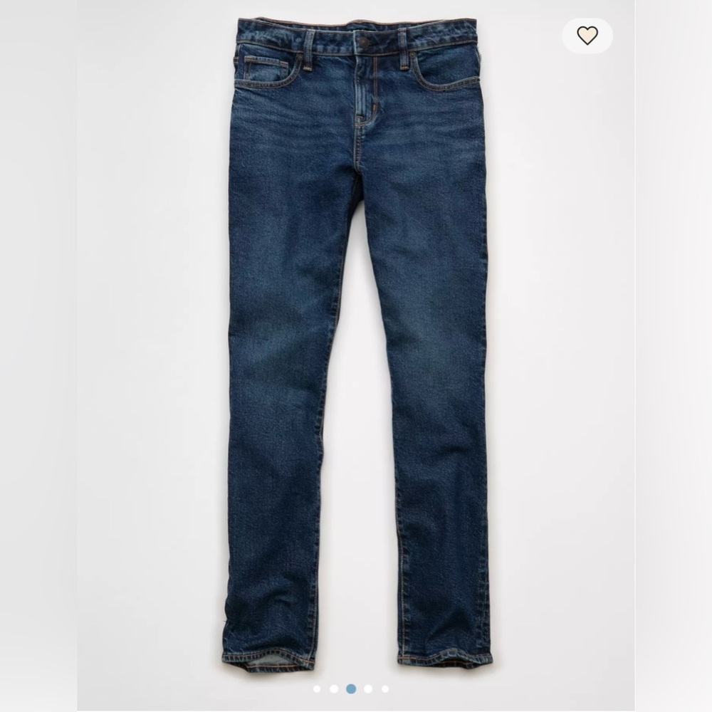 American Eagle Outfitters Dark Blue Tomgirl Stretch Jeans |Size 0